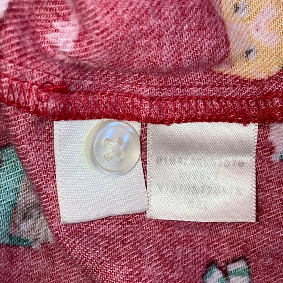 Lands' End festive cats women's XS (size 2-4) Pajama Top / Playful cats - Picture 10 of 16